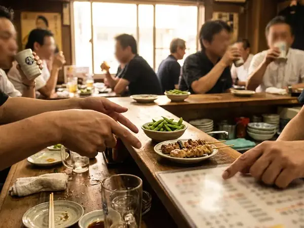 居酒屋マナー入門:地元のように注文して楽しむ方法